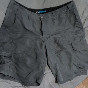 Men's Black Cargo Shorts